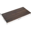 image:imageFlash Furniture 36x36 Wood Tabletop Dark BrownDark Brown