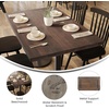 image:imageFlash Furniture 36x36 Wood Tabletop Dark BrownDark Brown