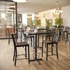 image:imageFlash Furniture 36x36 Wood Tabletop Dark BrownDark Brown