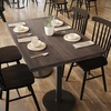 image:imageFlash Furniture 36x36 Wood Tabletop Dark BrownDark Brown