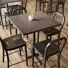 image:imageFlash Furniture 36x36 Wood Tabletop Dark BrownDark Brown