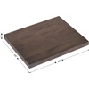image:imageFlash Furniture 36x36 Wood Tabletop Dark BrownDark Brown