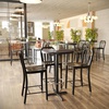 image:imageFlash Furniture 36x36 Wood Tabletop Dark BrownDark Brown