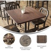 image:imageFlash Furniture 36x36 Wood Tabletop Dark BrownDark Brown