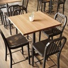 image:imageFlash Furniture 36x36 Wood Tabletop Dark BrownNatural