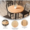 image:imageFlash Furniture 36x36 Wood Tabletop Dark BrownNatural