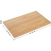 image:imageFlash Furniture 36x36 Wood Tabletop Dark BrownNatural