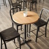 image:imageFlash Furniture 36x36 Wood Tabletop Dark BrownNatural