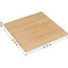 image:imageFlash Furniture 36x36 Wood Tabletop Dark BrownNatural