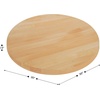 image:imageFlash Furniture 36x36 Wood Tabletop Dark BrownNatural
