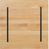 image:imageFlash Furniture 36x36 Wood Tabletop Dark BrownNatural