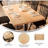 image:imageFlash Furniture 36x36 Wood Tabletop Dark BrownNatural