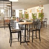 image:imageFlash Furniture 36x36 Wood Tabletop Dark BrownNatural