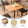 image:imageFlash Furniture 36x36 Wood Tabletop Dark BrownNatural