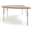 image:imageFlash Furniture 96 x 48 Kidney Activity Table Gray Short LegsLight Natural