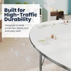 image:imageFlash Furniture 96 x 48 Kidney Activity Table Gray Short LegsWhite