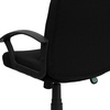 image:imageFlash Furniture Fabric Swivel Office Chair with Nylon Arms NavyBlack