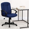 image:imageFlash Furniture Fabric Swivel Office Chair with Nylon Arms NavyNavy