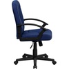 image:imageFlash Furniture Fabric Swivel Office Chair with Nylon Arms NavyNavy