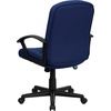 image:imageFlash Furniture Fabric Swivel Office Chair with Nylon Arms NavyNavy