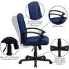 image:imageFlash Furniture Fabric Swivel Office Chair with Nylon Arms NavyNavy