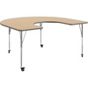 Light Natural Top/Silver Frame