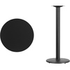 image:imageFlash Furniture 24 Round Table and 18 Round Base BlackBlack