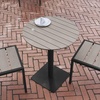 image:imageFlash Furniture Commercial Grade Steel Round Table NaturalGrayGray TopGray Frame