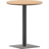 image:imageFlash Furniture Commercial Grade Steel Round Table NaturalGrayNatural TopGray Frame
