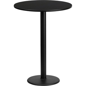 image:imageFlash Furniture 24 Round Table and 18 Round Base BlackBlack