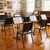 image:imageFlash Furniture HERCULES Series Black High Density Stackable Melody BandMusic Chair1 Pack