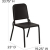 image:imageFlash Furniture HERCULES Series Black High Density Stackable Melody BandMusic ChairSet of 5