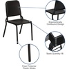 image:imageFlash Furniture HERCULES Series Black High Density Stackable Melody BandMusic ChairSet of 5
