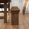 image:imageFlash Furniture Hercules 96x12 Folding Bench with Legs RusticAntique Rustic