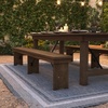 image:imageFlash Furniture Hercules 96x12 Folding Bench with Legs RusticAntique Rustic