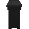 image:imageFlash Furniture Hercules 96x12 Folding Bench with Legs RusticBlack Wash