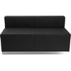 image:imageFlash Furniture HERCULES Alon Series Black LeatherSoft Reception Configuration 7 PiecesBlack