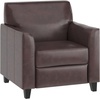 image:imageFlash Furniture HERCULES Diplomat Series Reception Set in Brown LeatherSoft