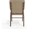 image:imageFlash Furniture Hercules 185 in Wide Fabric Church Chair Dark GrayBeige FabricCopper Vein Frame