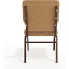 image:imageFlash Furniture Hercules 185 in Wide Fabric Church Chair Dark GrayCaramel FabricCopper Vein Frame