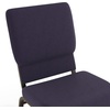 image:imageFlash Furniture Hercules 185 in Wide Fabric Church Chair Dark GrayRoyal Purple FabricGold Vein Frame
