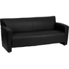 image:imageFlash Furniture Hercules LeatherSoft Reception Set BlackBlack