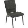 Dark Gray Fabric/Silver Vein Frame