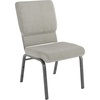 Gray Dot Fabric/Silver Vein Frame