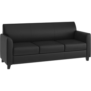 image:imageFlash Furniture Hercules LeatherSoft Sofa NavyBlack