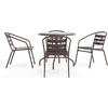 image:imageFlash Furniture 315 in Aluminum Round TableBronze