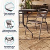 image:imageFlash Furniture 315 in Aluminum Round TableBronze