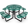 image:imageFlash Furniture SLFEMR46GNGG 46 RD GN Metal Picnic Table