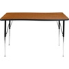 image:imageFlash Furniture 475x28 in Rectangular Activity Table GrayOak