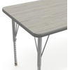 image:imageFlash Furniture 48 x 24 Adjustable Activity Table Light Gray Short LegsLight Gray